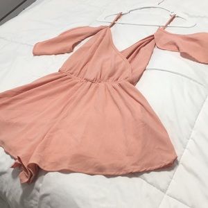 Peach Romper!